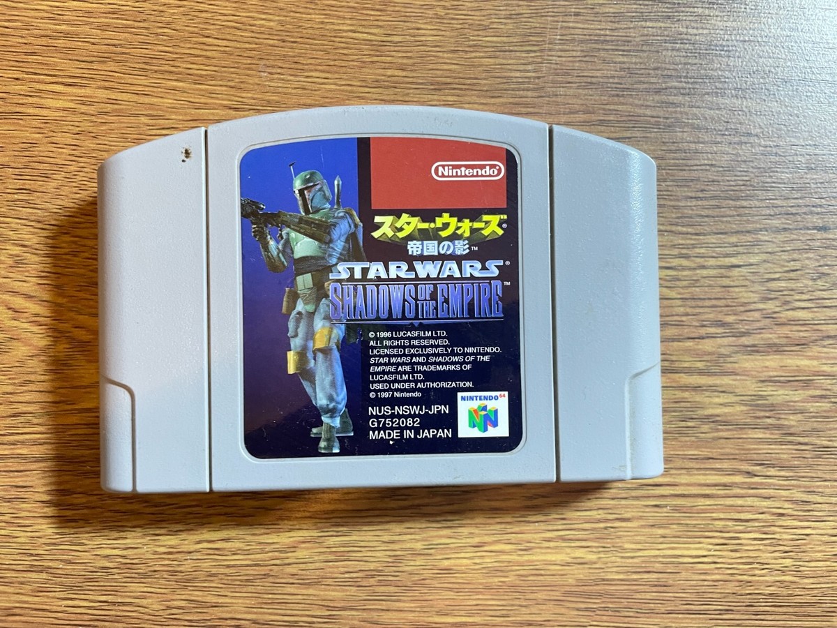 Nintendo 64 N64 JP Japan STAR WARS SHADOW OF THE EMPIRE