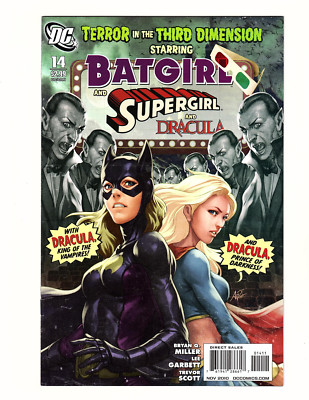 Batgirl #14 (2010, DC) NM Vol 3 Supergirl Dracula Stanley ''Artgerm'' Lau Cover