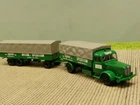 1/87 Brekina Büssing 8000 Speer Spedition Trailer Train Special Model Reinhardt