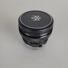 Sigma 24mm f/2.8 Wide Angle Lens For Canon With Carrying Case