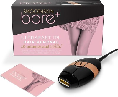 SmoothSkin Bare Plus IPL Long-Lasting Body and Facial Hair Removal Device for Wo