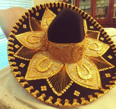 Authentic Salazar Yepez Black w/Gold 
