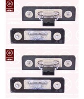 NEU Nummernschild Lampen - L/R - Passt FüR Skoda Octavia II (1Z3) 2004-2015 X2