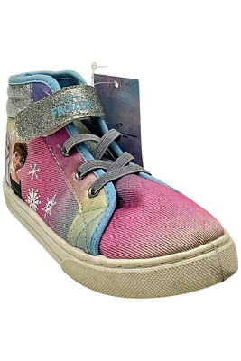Josmo Kids Girl's Frozen High-Top Sneaker Purple/Blue