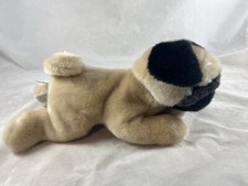 Gund Lounging Doug The Pug Stuffed Plush Puppy Dog Animal 11"