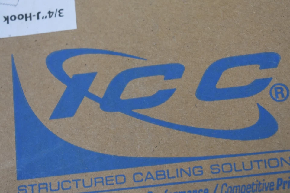 Lot of 25 ICC J Hooks 3/4" Ceiling Wall Mount ICCMSJHK22 Installation Hardware - Image 3 of 4