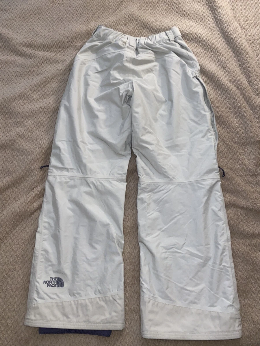 The North Face Hyvent Waterproof Insulated Ski Snow Pants White Womens  Small | eBay