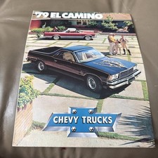 1979 Chevrolet El Camino Dealer Foldout Sales Brochure