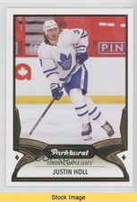 2021-22 Upper Deck Parkhurst Gold Lite FX Justin Holl #36 READ o1h