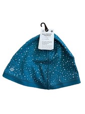 NWT Lululemon Fleece Lined Reflective Running Beanie Hat S/M Marlin Blue $48