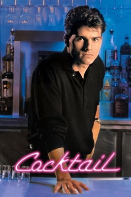 1988 Cocktail Movie Poster 11X17 Tom Cruise Brian Flanagan Elisabeth Shue    