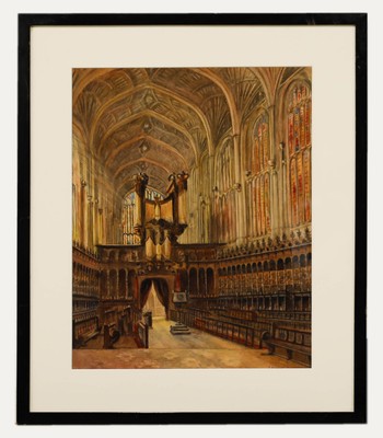 A. Howard Humphreys - Aquarell Aus Dem Frühen 20. Jahrhundert, King'S College...