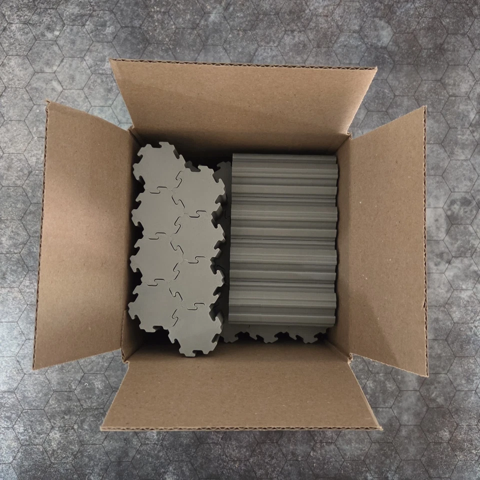 Battletech 92pcs Customizable 3D Interlocking Terrain - Custom Battlefield - Image 4 of 4