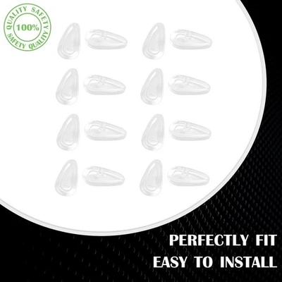 GEMOPTX Nose Pads Replacement for Oakley Fuller OX3227 Eyeglasses Screw in Nosepad