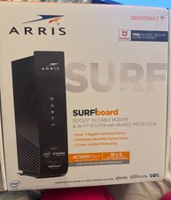 ARRIS Surfboard SBG6950AC2 Cable Modem  Wi-fi Router With McAfee