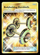 Bodybuilding Dumbbells (Secret) Holo SM - Burning Shadows 161/147 MP Pokémon TCG on eBay