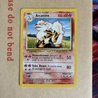 Pokémon Arcanine Base Set 23/102 Regular 4th Print 1999/2000 WOTC Vintage -LP