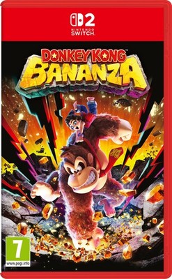 Donkey Kong Bananza Classic Videospiel für Nintendo Switch 2 Sammlerstück, FRANZÖSISCH