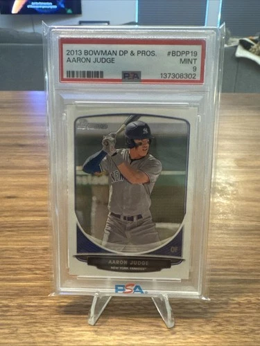 2013 BOWMAN CHROME DP PROSPECTS AARON JUDGE PSA 9 ROOKIE #BDPP19 1ST