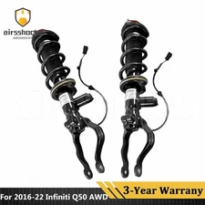 Pair Front Right Left Shock Strut Assembly For 2016-2022 Infiniti Q50 Q60 AWD