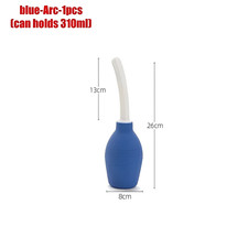 310ml Anal Vaginal Bulb Douche Colonic Irrigation Rubber Enema Bag Cleaner Kit