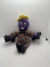 2003 The Wiggles Henry The Octopus Talking Singing 12" Plush Stuffed Toy
