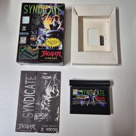 Syndicate - Original Official Atari Jaguar Console Game Protective Case