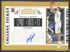 2019 Panini Contenders Draft Picks #73 Jontay Porter Auto Missouri Tigers (JB)
