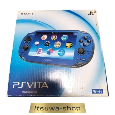 SONY Playstation PS Vita PCH-1000 Konsole Sapphire Blue Near Mint