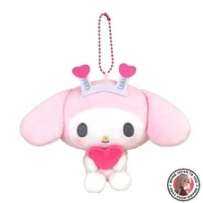 NEW Nakajima Corporation My Melody Girly Pop Heart Mascot Light Pink 206015-25