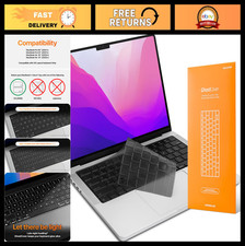 Ultra Thin Keyboard Cover Protector for MacBook Pro/Air 13"/14"/16", US ANSI Lay