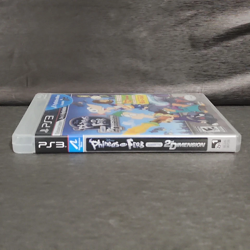 Phineas and Ferb Across the 2nd Dimension PS3 Videojuego Movimiento Completo Foto 4 de 4