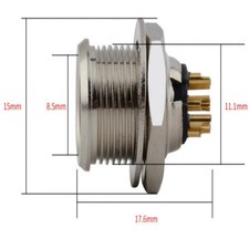 2/4/10X 3 4 5 6 7 Polig Mini XLR Anschluss Mikrofon Audio Kabel Stecker Buchse