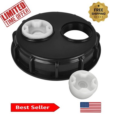 6.5-Inch IBC Tote Lids with Dual 2-Inch Plug - Leak-Proof Solution