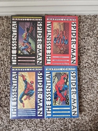 The Essential Spider-Man Set Of 4 Amazing Fantasy 15 Vol 2 3 4