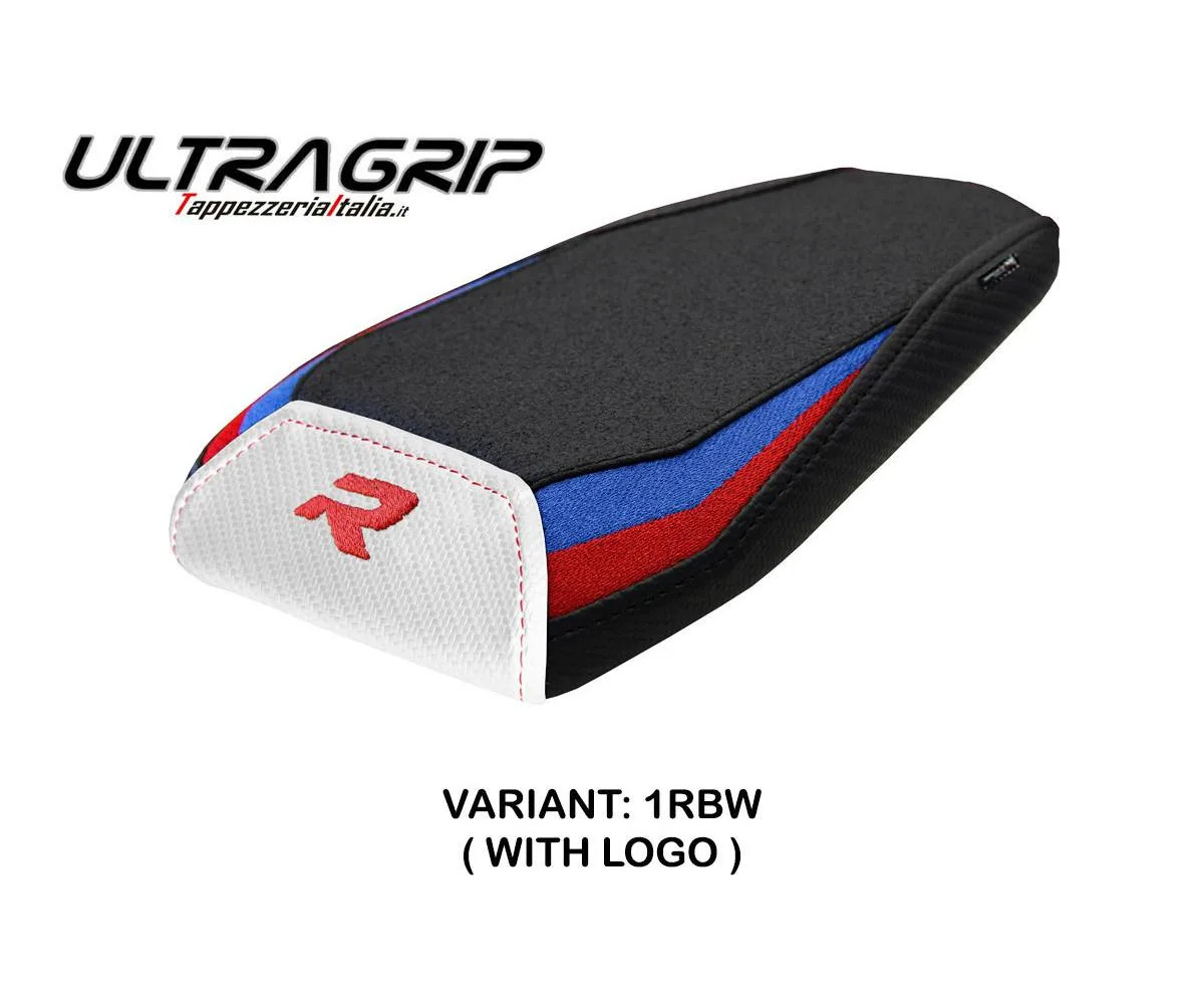 Seat cover Tayma UGrip Red-Blu-White RBW + logo Tpz comp BMW M 1000 R 2022 2026