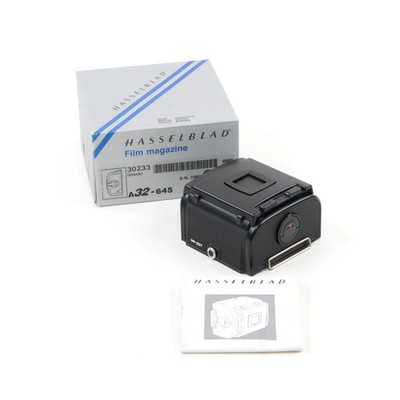 HASSELBLAD A32-645 FILM BACK BLACK + BOX 30233 #5230 | eBay