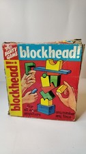 Vintage 1954 Blockhead! The Party Game by Saalfield Publishing #7563