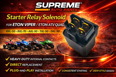 Starter Relay Solenoid for Eton Viper RXL-50 RXL-70 AXL-50 TXL-50 TXL-90 DXL-90