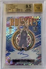 Cooper Flagg Topps Finest Rookie Autographs X-Fractor Blue Ref  /99 BGS 9.5
