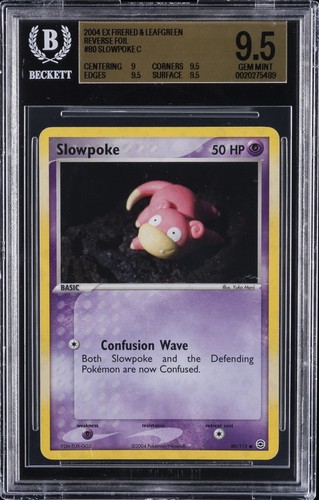 Slowpoke graded BGS 9.5 for sale on eBay