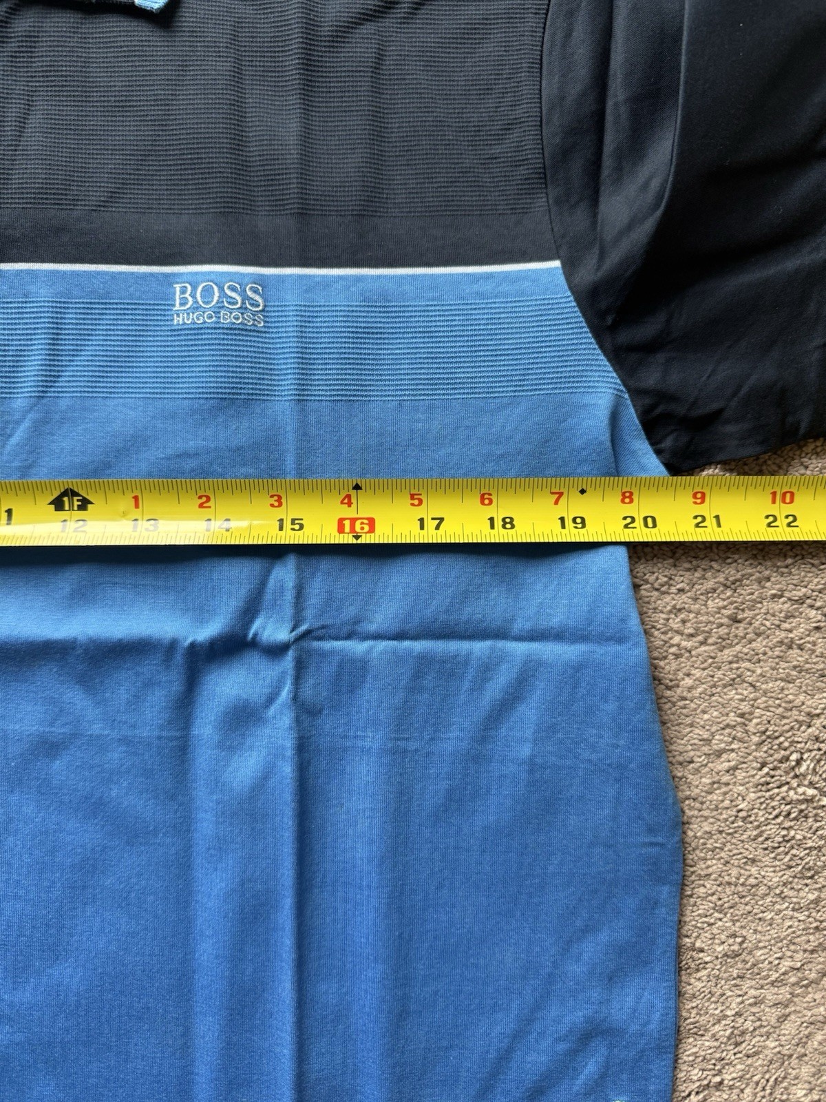 HUGO BOSS Short Sleeve Polo Shirt Modern Fit Men’s Medium - New thumbnail 4