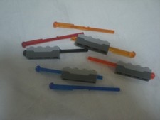 4x Lego Spring Shooter 15303 mit Ersatzmuniti...