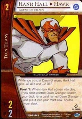 Hank Hall   Hawk - DC Origins - Vs System