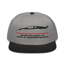 For Murcielago LP 640-4 SuperVeloce 2009-2010 Fans Cap Snapback Hat Racing Gift