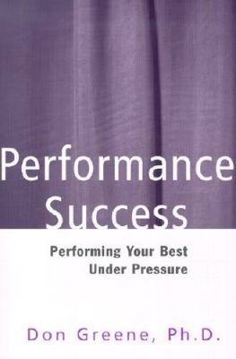 #ad Performance Success: Performing Your Best Under Pressure T VERY GOOD $21.97