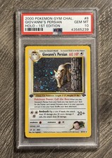 Giovanni's Persian 8/132 Gym Challenge Holo for sale online | eBay