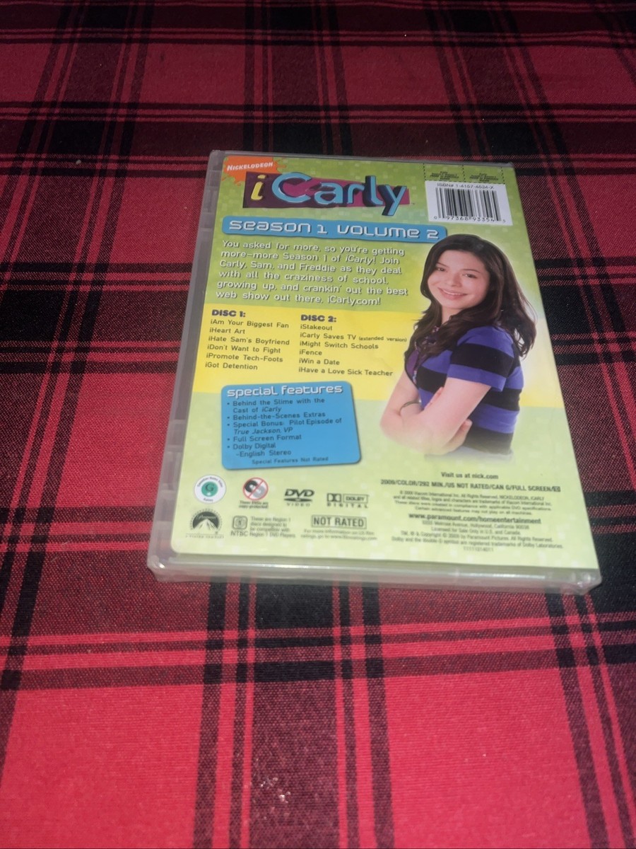 Icarly: Season 1 Volume 2 (DVD, 2008) for sale online | eBay