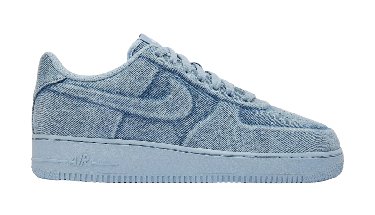 Magatoki　NIKE AIR FORCE 1 '07 PRM JDI IQ9773 400 Nike Air Force 1 Low Ja Morant Denim Light Armory Blue