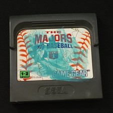 Sega Game Gear - The Majors Pro Baseball - game cartridge only - tested
